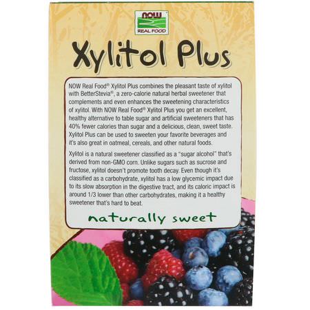 Now Foods Xylitol - Xylitol, المحليات, العسل