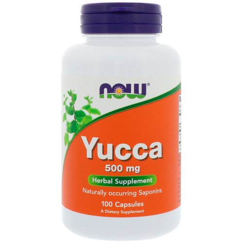 Now Foods, Yucca, 500 mg, 100 Capsules فوائد