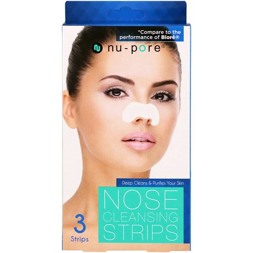 Nu-Pore, Nose Cleansing Strips, 3 Strips فوائد