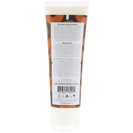 Nubian Heritage, Hand Cream, African Black Soap, 4 fl oz (118 ml):كريم اليد كريمة, العناية باليدين