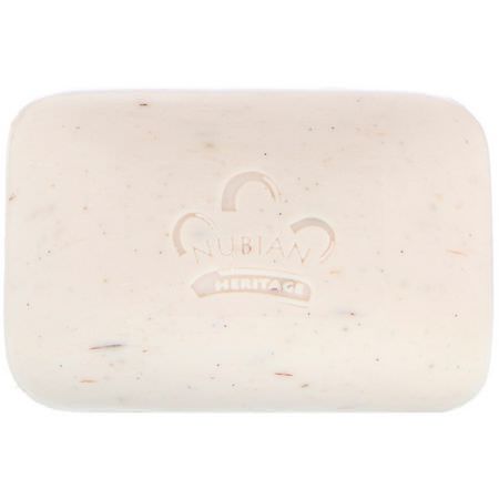 Nubian Heritage Exfoliating Soap - صاب,ن التقشير, صاب,ن البار, الدش, الحمام