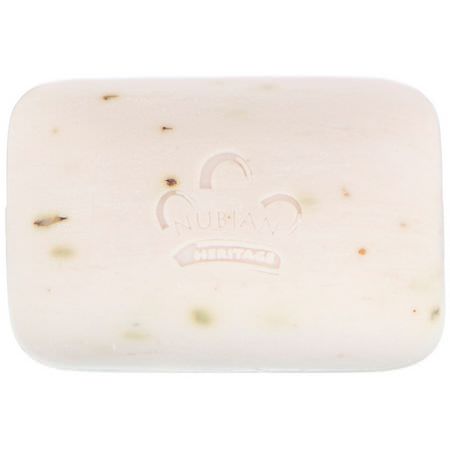 Nubian Heritage Exfoliating Soap - صاب,ن التقشير, صاب,ن البار, الاستحمام, الحمام