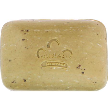 Nubian Heritage Exfoliating Soap - صاب,ن التقشير, صاب,ن البار, الدش, الحمام