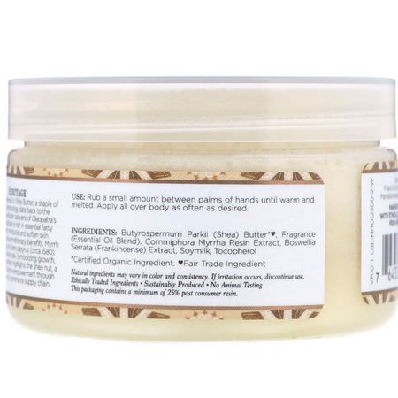 Nubian Heritage, Raw Shea Butter Infused with Shea Butter, 4 oz (113 g):زبدة الجسم, حمام
