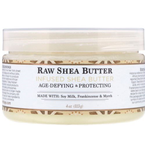 Nubian Heritage, Raw Shea Butter Infused with Shea Butter, 4 oz (113 g) فوائد