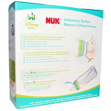 NUK Baby Bottles Nipples - حلمات, زجاجات أطفال, تغذية أطفال, أطفال