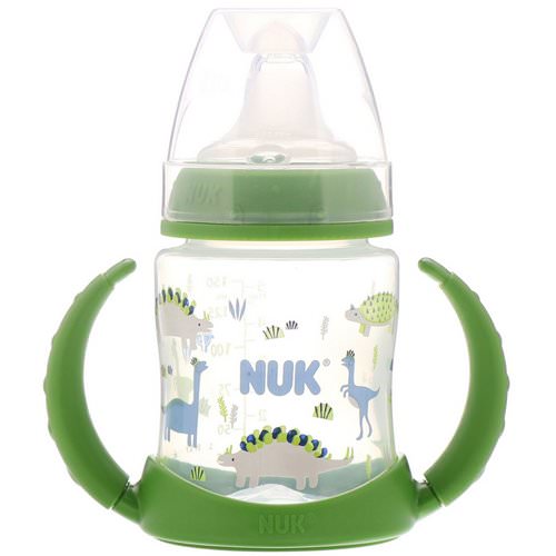 NUK, Learner Cup, 6+ Months, Dinosaur, 1 Cup, 5 oz (150 ml) فوائد