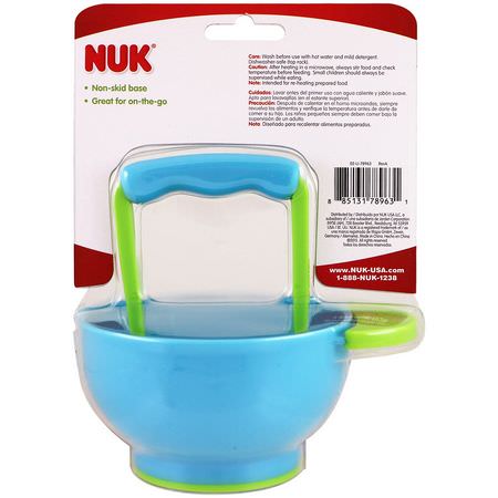 NUK Food Preparation Feeders Plates Bowls - الطاسات, الأطباق, الطاعم,ن, تحضير الطعام