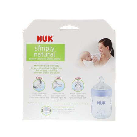NUK Baby Bottles Nipples - حلمات, زجاجات أطفال, تغذية أطفال, أطفال