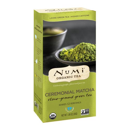 Numi Tea, Organic Tea, Loose Green Tea, Ceremonial Matcha, 1.06 oz (30 g) فوائد