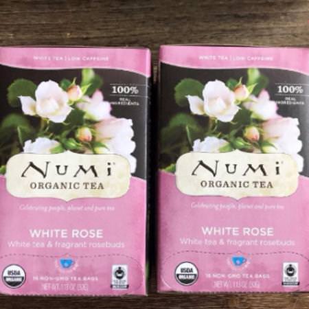 Numi Tea White Tea - الشاي الأبيض
