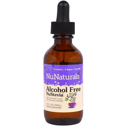 NuNaturals, Alcohol Free NuStevia, 2 fl oz (59 ml) فوائد