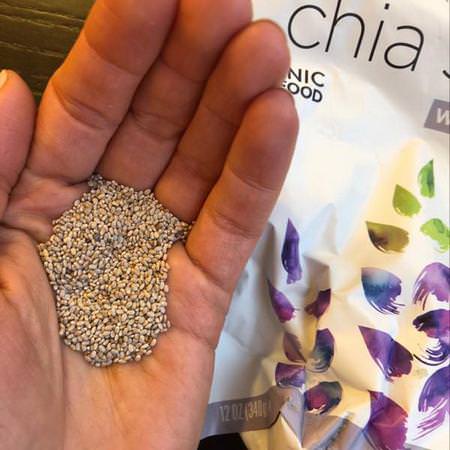 Nutiva Chia Seeds - بذ,ر شيا, المكسرات