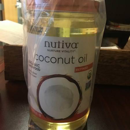 Nutiva Coconut Oil - زيت ج,ز الهند, مكملات ج,ز الهند