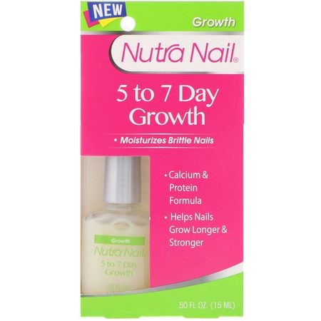 Nutra Nail, 5 to 7 Day Growth, .50 fl oz (15 ml):علاجات الأظافر, العناية بالأظافر