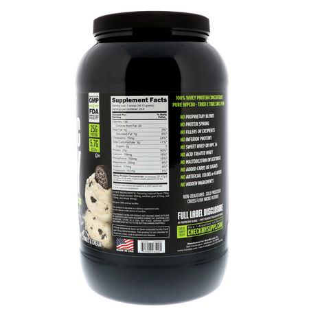NutraBio Labs, Classic Whey Protein, Cookies & Cream, 2 lbs (907 g):بر,تين مصل اللبن, التغذية الرياضية