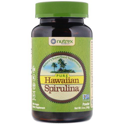 Nutrex Hawaii, Pure Hawaiian Spirulina, Powder, 5 oz (142 g) فوائد