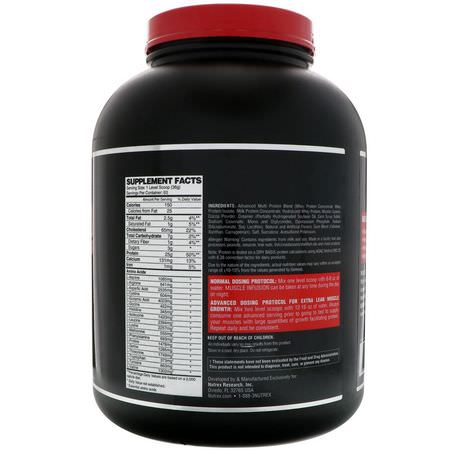 Nutrex Research, Muscle Infusion, Advanced Protein Blend, Chocolate, 5 lbs (2268 g):البر,تين, التغذية الرياضية