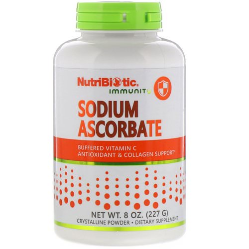 NutriBiotic, Immunity, Sodium Ascorbate, Crystalline Powder, 8 oz (227 g) فوائد
