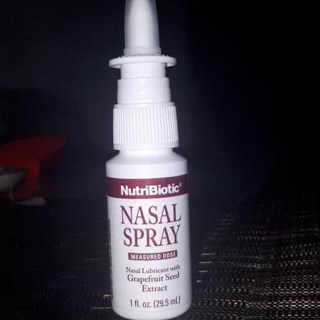 NutriBiotic Nasal Spray Nasal Sinus Supplements