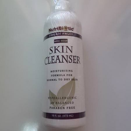 NutriBiotic Face Wash Cleansers Body Wash Shower Gel