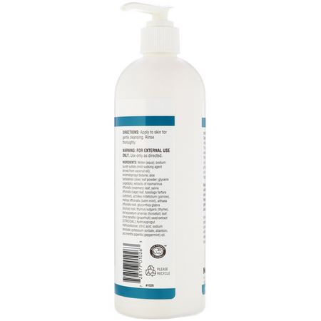 NutriBiotic, Skin Cleanser, Non-Soap, Original, 16 fl oz (473 ml):جل الاستحمام, غس,ل الجسم
