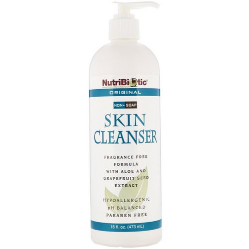 NutriBiotic, Skin Cleanser, Non-Soap, Original, 16 fl oz (473 ml) فوائد