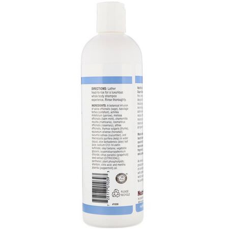 NutriBiotic, Super Shower Gel, Non-Soap, Fragrance Free, 12 fl oz (355 ml):جل الاستحمام, غس,ل الجسم