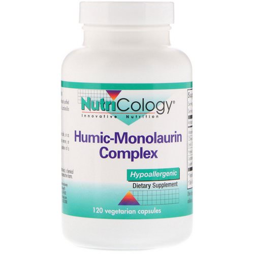 Nutricology, Humic-Monolaurin Complex, 120 Vegetarian Capsules فوائد