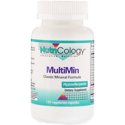 Nutricology, MultiMin, 120 Vegetarian Capsules فوائد