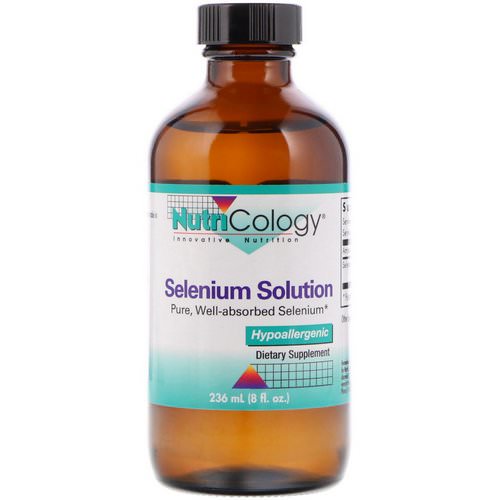 Nutricology, Selenium Solution, 8 fl oz (236 ml) فوائد