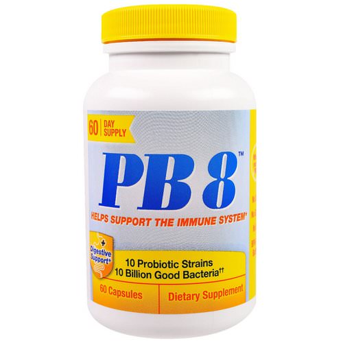 Nutrition Now, PB 8, Immune Support, 60 Capsules فوائد