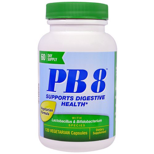 Nutrition Now, PB8 With Lactobacillus & Bifidobacterium, 120 Veggie Caps فوائد