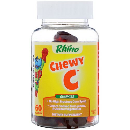 Nutrition Now, Rhino, Chewy C, 60 Gummies فوائد
