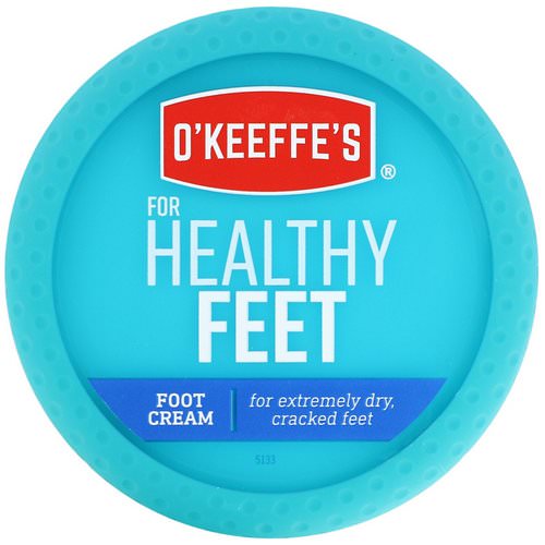 O'Keeffe's, For Healthy Feet, Foot Cream, 3.2 oz (91 g) فوائد