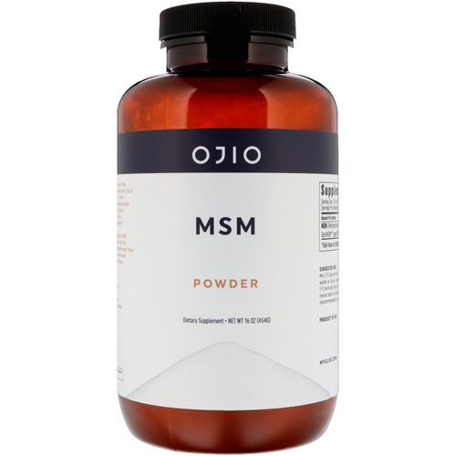 Ojio, MSM Powder, 16 oz (454 g) فوائد