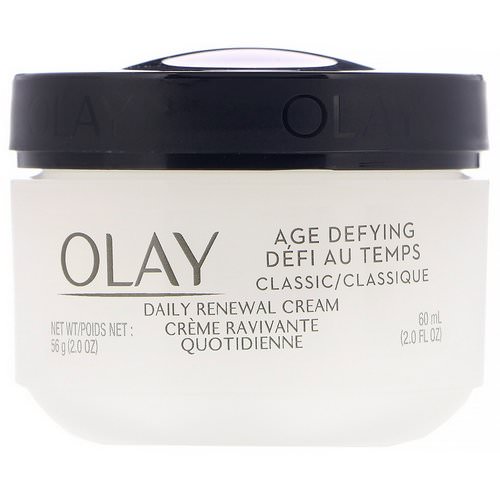 Olay, Age Defying, Classic, Daily Renewal Cream, 2 fl oz (60 ml) فوائد