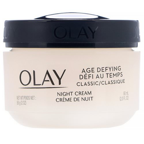 Olay, Age Defying, Classic, Night Cream, 2 fl oz (60 ml) فوائد