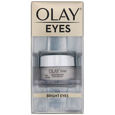 Olay, Eyes, Brightening Eye Cream, .5 fl oz (15 ml):العلاجات, كريم العين