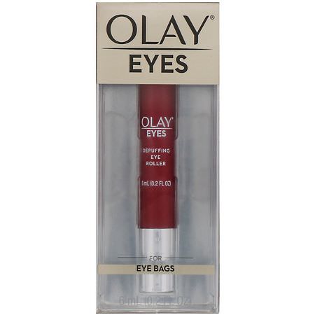 Olay, Eyes, Depuffing Eye Roller, 0.2 fl oz (6 ml):العلاجات, كريم العين