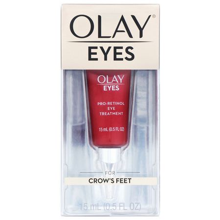 Olay, Eyes, Pro-Retinol Eye Treatment, 0.5 fl oz (15 ml):العلاجات, كريم العين