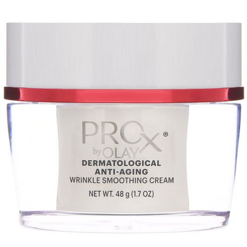 Olay, ProX, Dermatological Anti-Aging, Wrinkle Smoothing Cream, 1.7 oz (48 g) فوائد