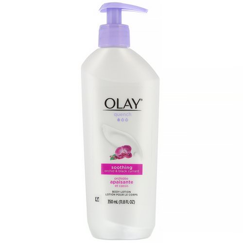 Olay, Quench, Soothing Body Lotion, Orchid & Black Currant, 11.8 fl oz (350 ml) فوائد