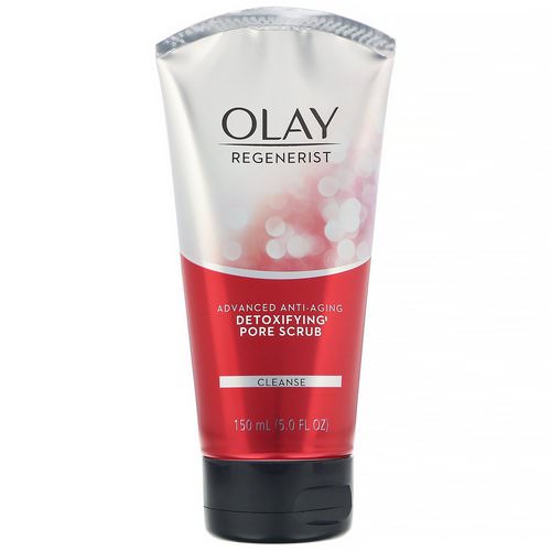 Olay, Regenerist, Advanced Anti-Aging, Detoxifying Pore Scrub, 5 fl oz (150 ml) فوائد
