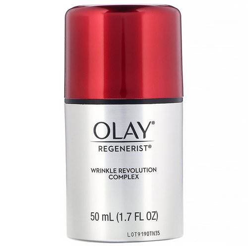 Olay, Regenerist, Wrinkle Revolution Complex, Advanced Anti-Aging Moisturizer, 1.7 fl oz (50 ml) فوائد