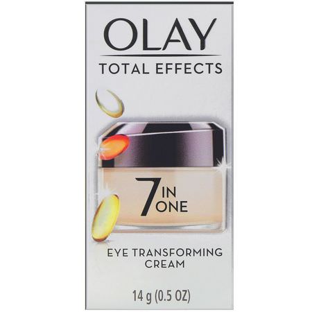 Olay, Total Effects, 7-in-One Eye Transforming Cream, 0.5 oz (14 g):العلاجات, كريم العين