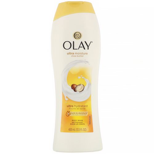 Olay, Ultra Moisture Body Wash, Shea Butter, 13.5 oz (400 ml) فوائد