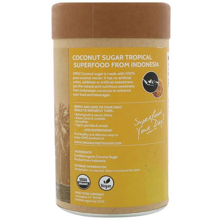 OMG! Organic Meets Good Coconut Sugar - سكر ج,ز الهند, المحليات, العسل