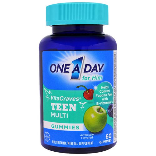 One-A-Day, For Him, VitaCraves, Teen Multi, 60 Gummies فوائد