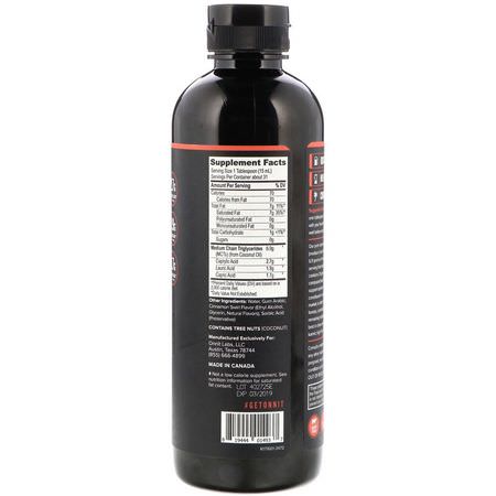 Onnit, Emulsified MCT Oil, Non-Dairy Creamer, Cinnamon Swirl, 16 fl oz (473 ml):معززات المشر,بات, الكريمات